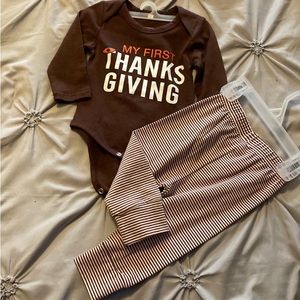 Thanksgiving Outfit 3-6 months